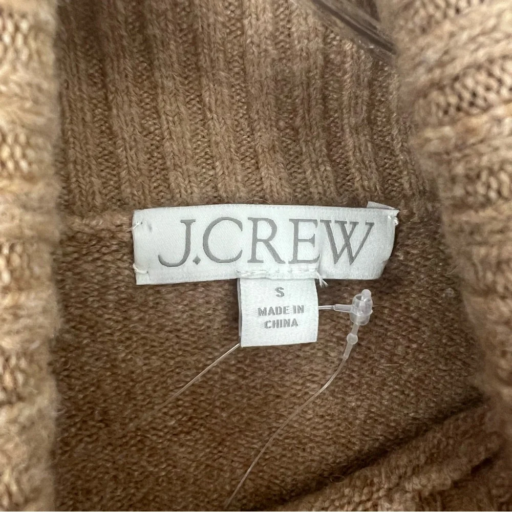 J. Crew NWT Wool Alpaca Blend Turtleneck Sweater